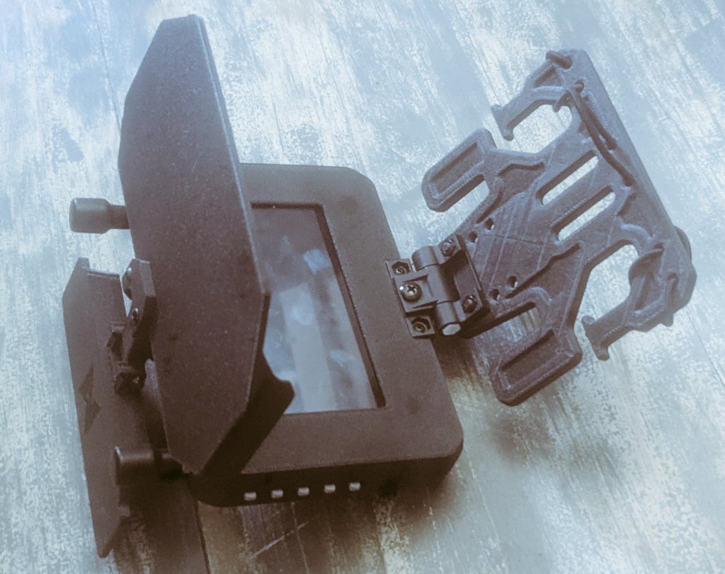 VRXM-5 FPV Monitor with Walksnail VRX - Tactical Digital HD Video
