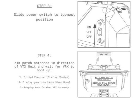 VRXM-5 FPV Monitor with Walksnail VRX - Tactical Digital HD Video