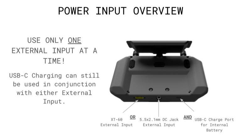 VRXM-5 FPV Monitor with Walksnail VRX - Tactical Digital HD Video