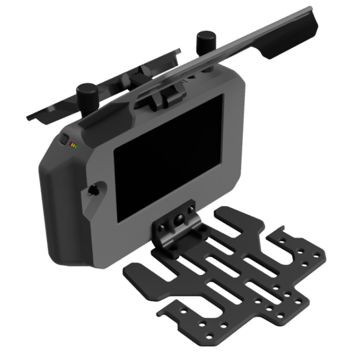 VRXM-5 FPV Monitor with Walksnail VRX - Tactical Digital HD Video